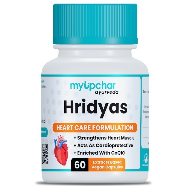 Hridyas Vegan Capsule By Myupchar Ayurveda 