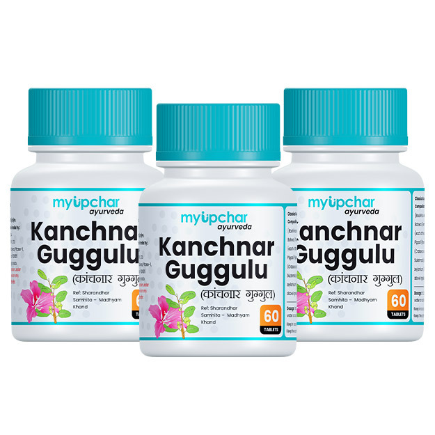 Myupchar Ayurveda Kanchnar Guggulu Package   3 Month
