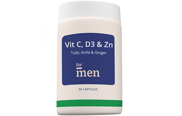 For Men Vit C & Zinc Package   1 Month