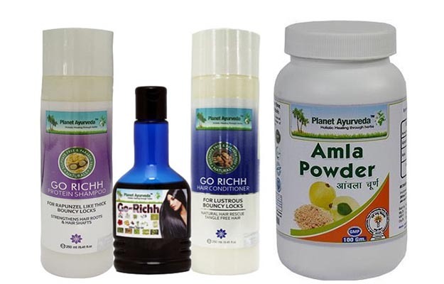 Planet Ayurveda Hair Care Package   1 Month